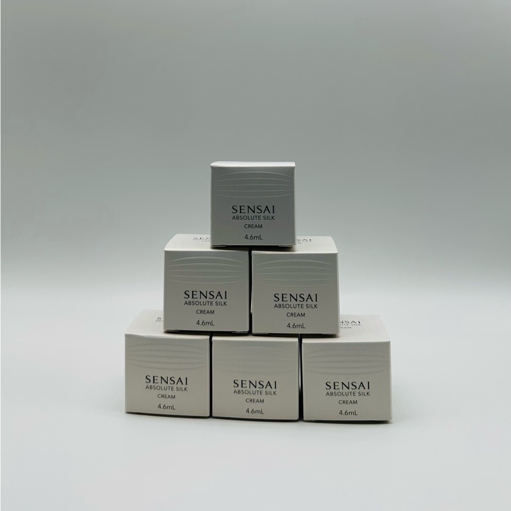 Kanebo-Sensai Absolute Silk Cream 1.0oz/28ml-6x4.6ml NIB Authentic &Fresh Batch